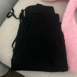 Shein black flare pants